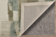 Kendall Modern Abstract, Green/Brown/Ivory