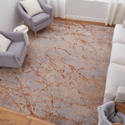 Pryor Modern Abstract, Gold/Brown/Gray
