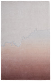 Katya Modern Gradient & Ombre, Pink/Ivory