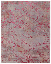 Pryor Modern Abstract, Pink/Gray/Taupe