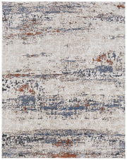 Gilmore Modern Abstract, Ivory/Blue/Gray