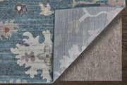 Dartmouth Transitional Abstract, Blue/Ivory/Pink