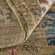 Pearson Traditional Persian, Green/Ivory/Blue