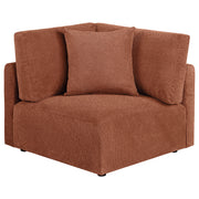 Logan Coral 5-piece Modular Sectional Sofa