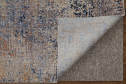 Pryor Modern Watercolor, Blue/Tan/Brown