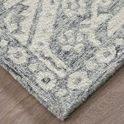 Belfort Traditional Geometric, Gray/White