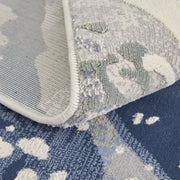 Clio Modern Abstract, Blue/Gray/Ivory
