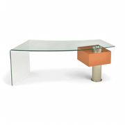 Oria Office Desk Cognac