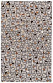 Fannin Transitional Geometric, Gray/Ivory/Brown