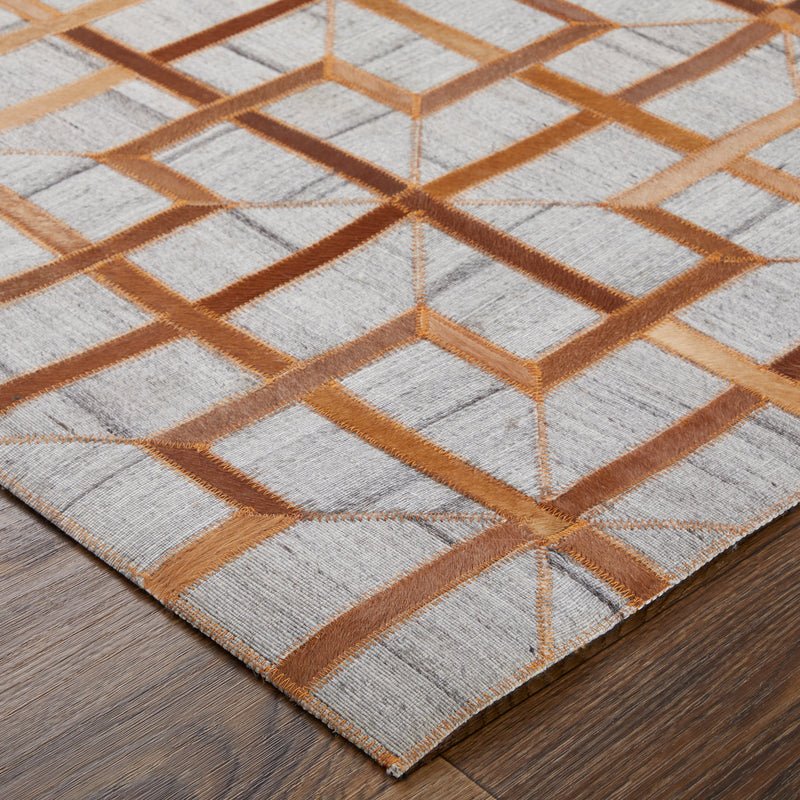 Fannin Transitional Geometric, Tan/Brown/Gray