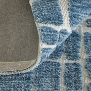 Colton Modern Abstract, Blue/Ivory