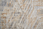 Laina Transitional Abstract, Tan/Ivory/Gray