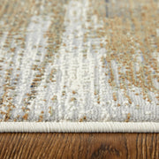 Mandana Modern Abstract, Brown/Ivory