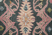 Springfield Traditional Floral & Botanical, Gray/Ivory/Blue