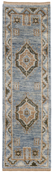Fillmore Traditional Medallion, Blue/Green