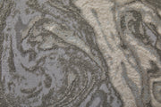 Prasad Modern Watercolor, Gray/Ivory/Silver