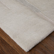 Anya Transitional Abstract, Ivory/Blue/Gray