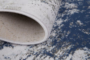Gaspar Modern Abstract, Blue/Gray/White