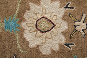 Springfield Traditional Floral & Botanical, Tan/Ivory/Blue