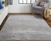 Laina Transitional Distressed, Taupe/Silver/Tan