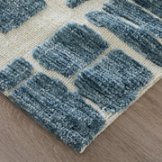 Colton Modern Abstract, Blue/Ivory