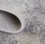 Prasad Modern Distressed, Ivory/Gray/Black