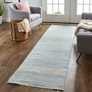 Janson Transitional Stripes, Blue/Silver