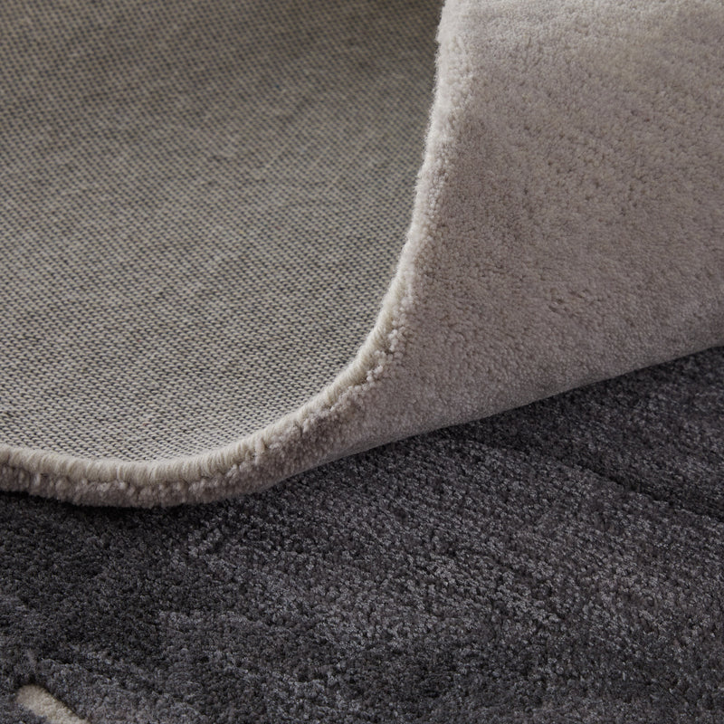 Anya Transitional Abstract, Ivory/Gray/Taupe