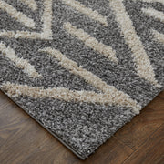 Mynka Transitional Diamond, Gray/Ivory