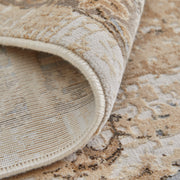 Celene Traditional Medallion, Brown/Ivory/Tan