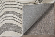 Kimball Transitional Abstract, Ivory/Gray
