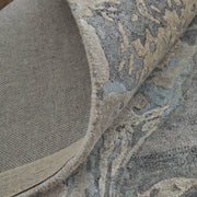 Zarah Modern Watercolor, Gray/Tan/Blue