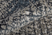 Micah Modern Abstract, Ivory/Gray/Blue