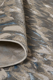 Azure Modern Abstract, Blue/Silver/Gray