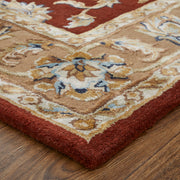 Prescott Traditional Oriental, Red/Tan/Ivory