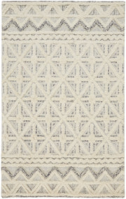 Anica Transitional Geometric, Ivory/Black