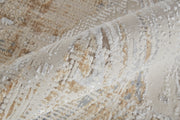 Laina Transitional Abstract, Tan/Ivory/Gray