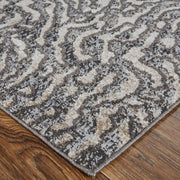 Vancouver Modern Abstract, Gray/Taupe/Ivory