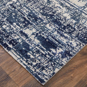 Eastfield Modern Abstract, Blue/Ivory