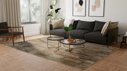 Jaxson Modern Abstract, Gray/Tan/Ivory