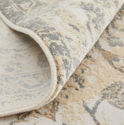 Celene Traditional Bordered, Ivory/Tan/Gray