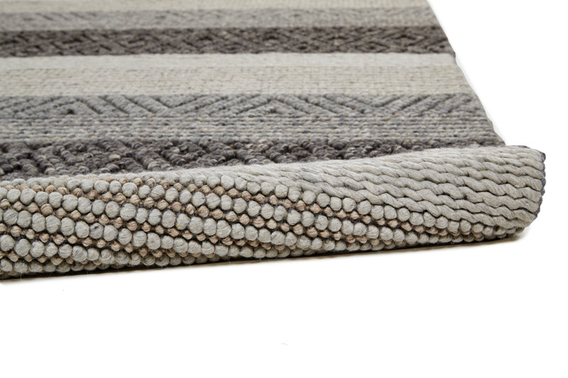 Berkeley Transitional Stripes, Gray/Taupe/Tan