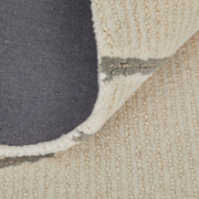 Maguire Transitional Abstract, Ivory/Gray/Taupe