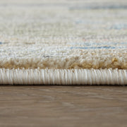 Melrose Traditional Diamond, Ivory/Blue/Brown