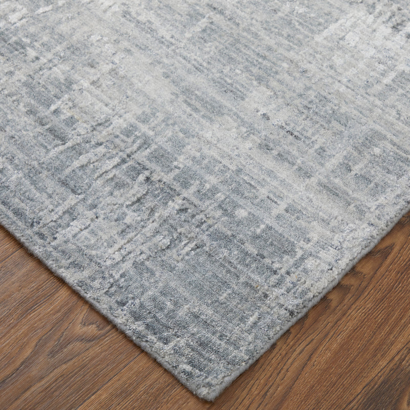 Eastfield Modern Abstract, Blue/Silver