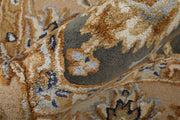 Prescott Traditional Floral & Botanical, Taupe/Tan/Ivory