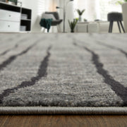 Kano Transitional Abstract, Gray/Black/Taupe