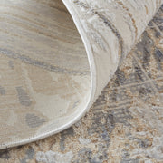 Laina Transitional Abstract, Tan/Ivory/Gray
