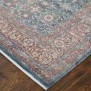 Marquette Transitional Oriental, Blue/Red