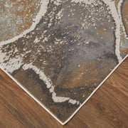 Clio Modern Abstract, Gray/Brown